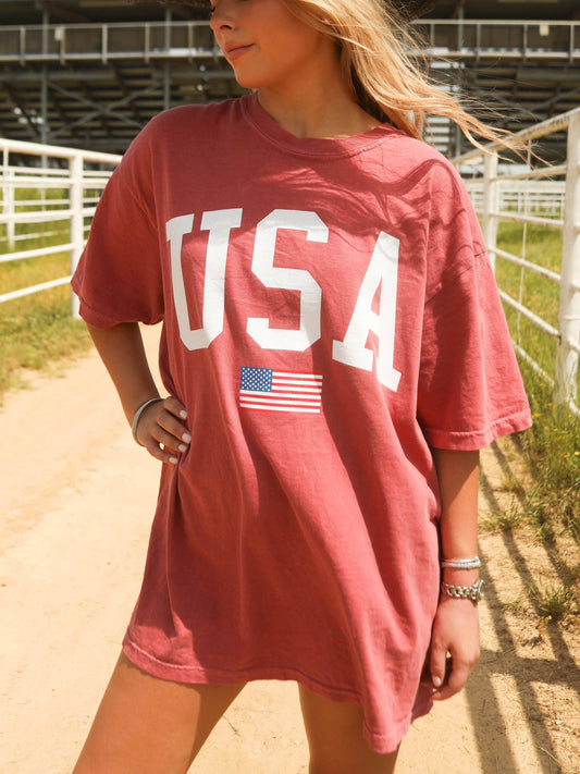 USA Flag Tee