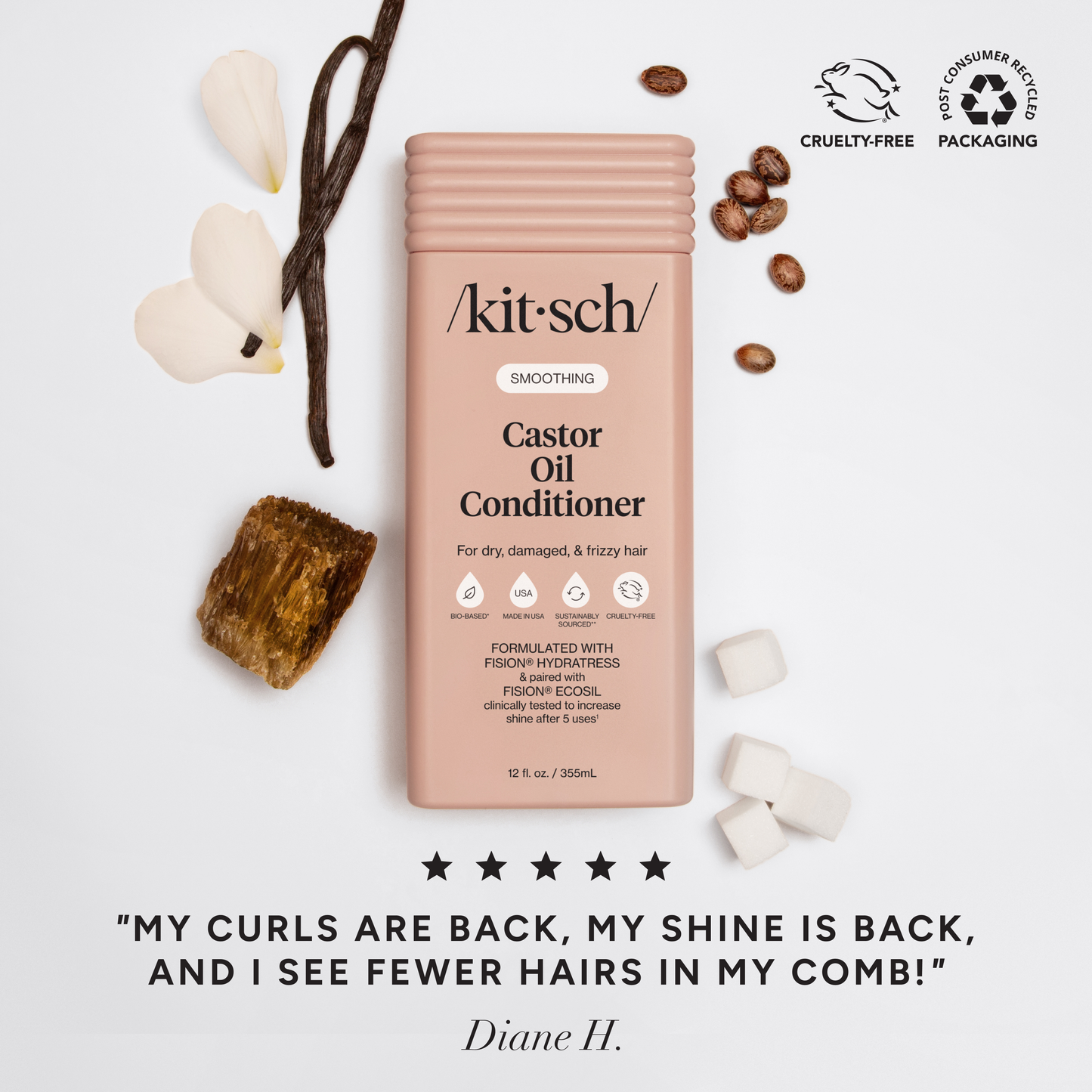 KITSCH - Smoothing Castor Oil Conditioner