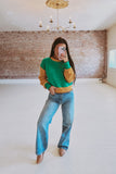 Colorblock Knit Sweater