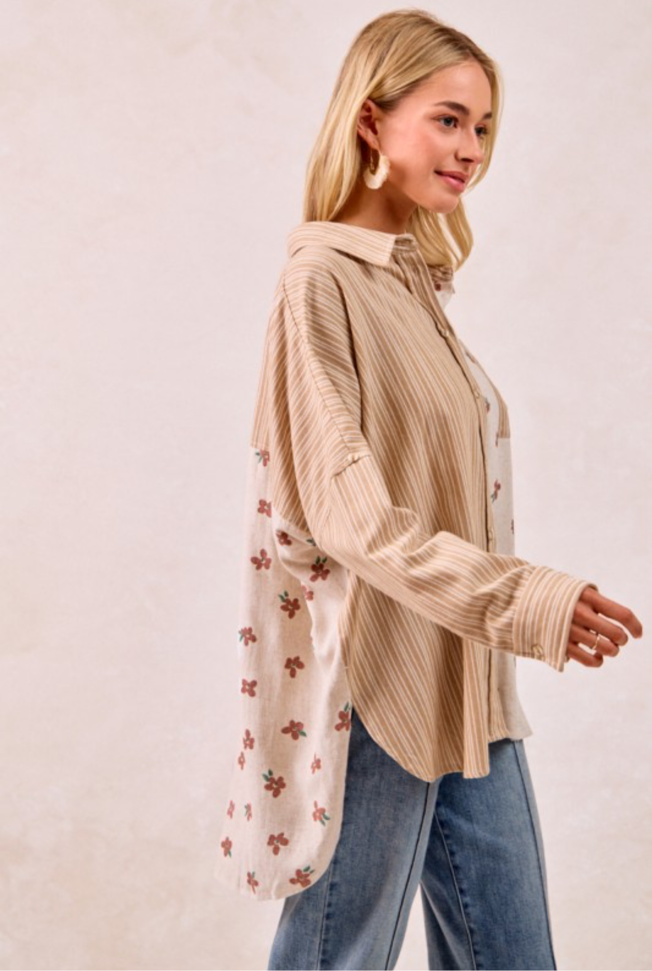 Prairie Bloom Button-Up Shirt