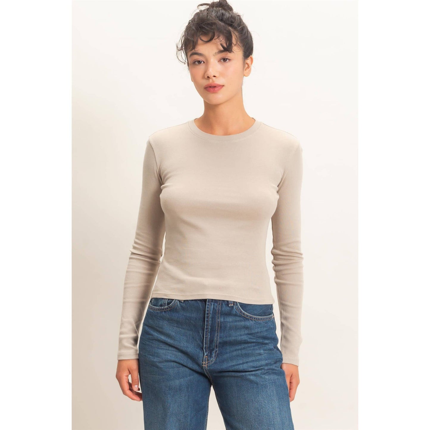 HYFVE - Crew Neck Long Sleeve Top