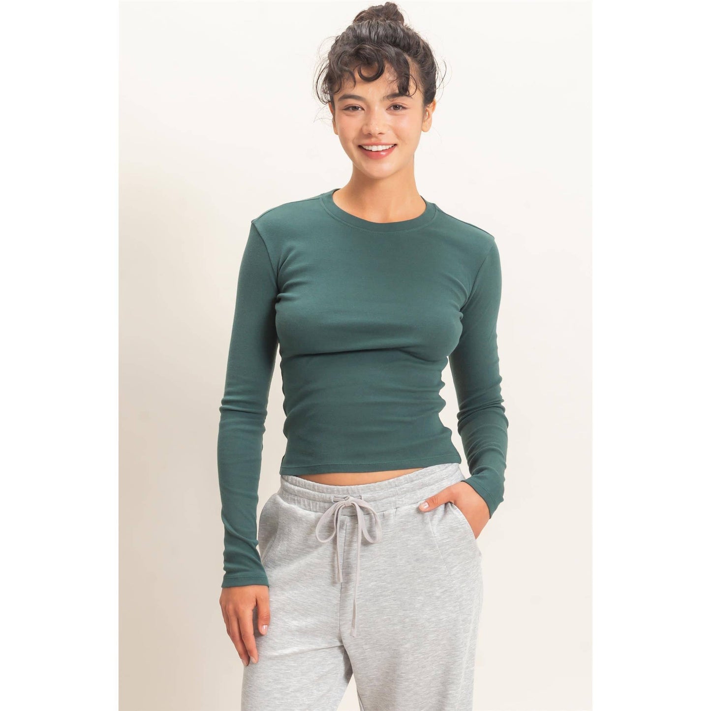 HYFVE - Crew Neck Long Sleeve Top