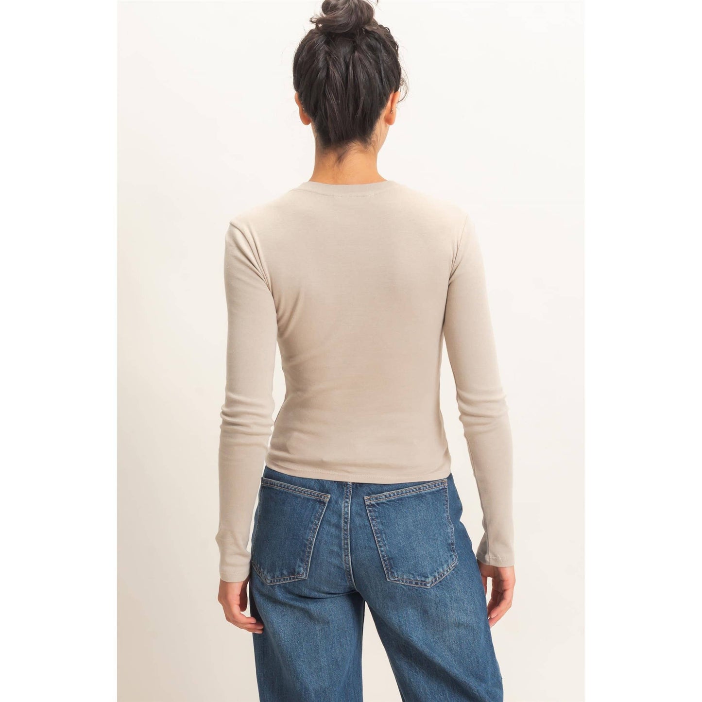 HYFVE - Crew Neck Long Sleeve Top