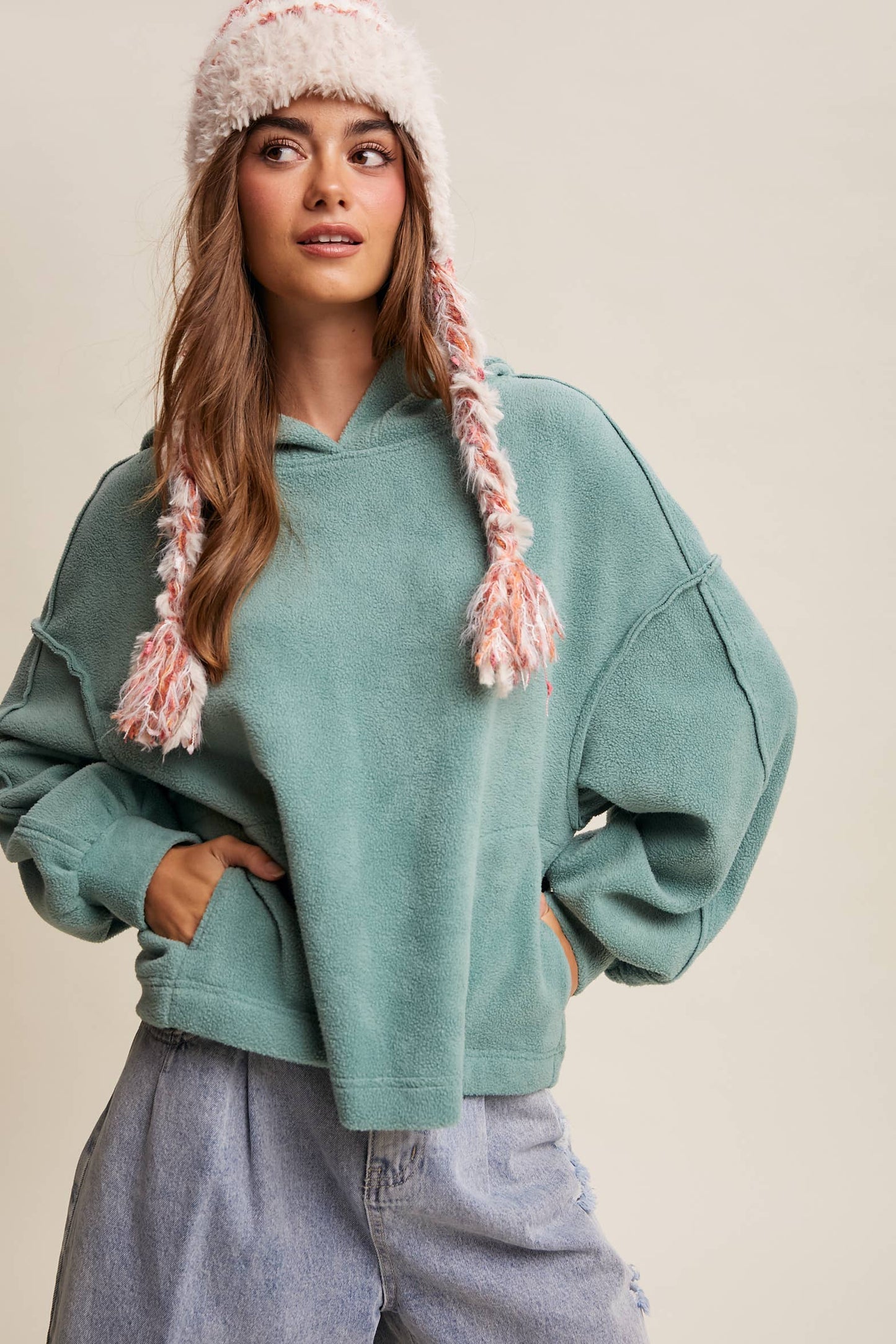 The Evergreen Ease Fleece Hoodie