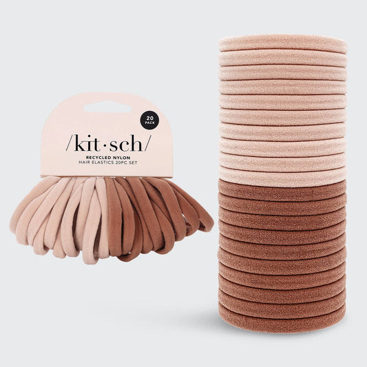 KITSCH Eco-Friendly Nylon Elastics 20pc set