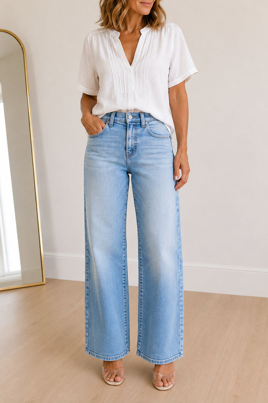 The High Rise Classic Straight Jean