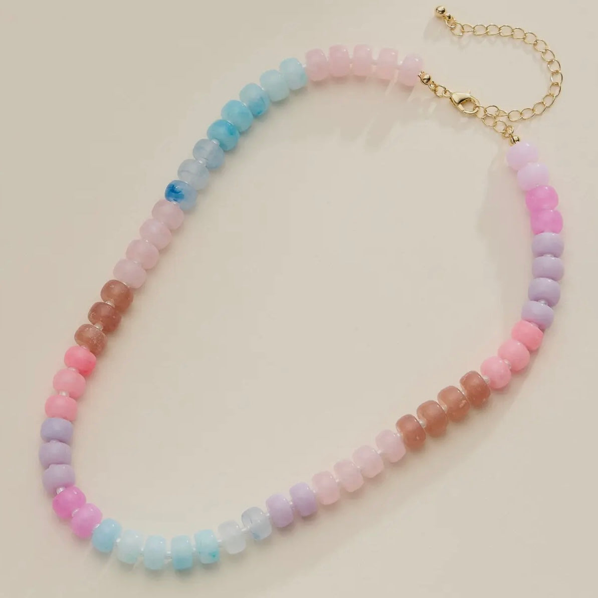 Chunky Candy Beaded Necklace