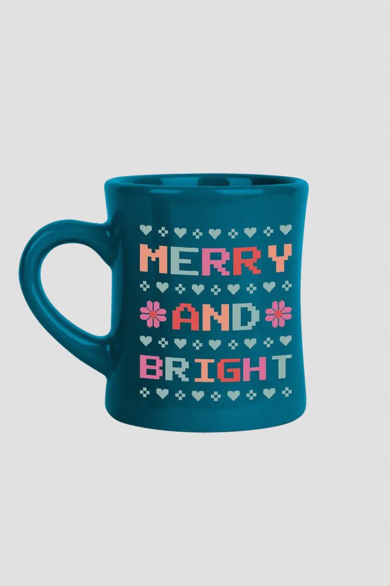 Merry & Bright Diner Mug