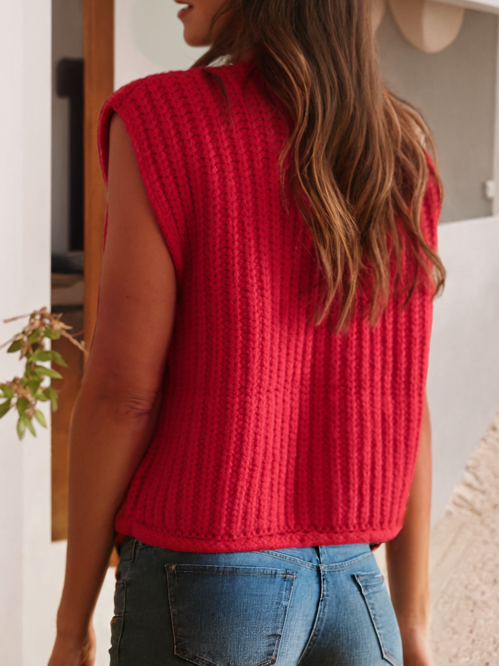 Cableknit Sweater Vest