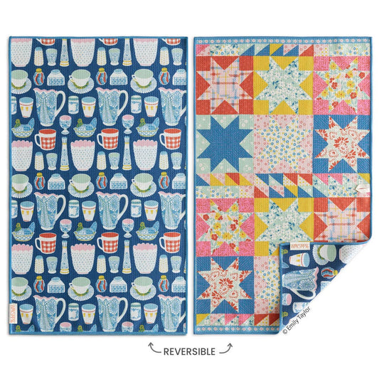 WerkShoppe - Vintage Glass | Microfiber Kitchen Dish Towel