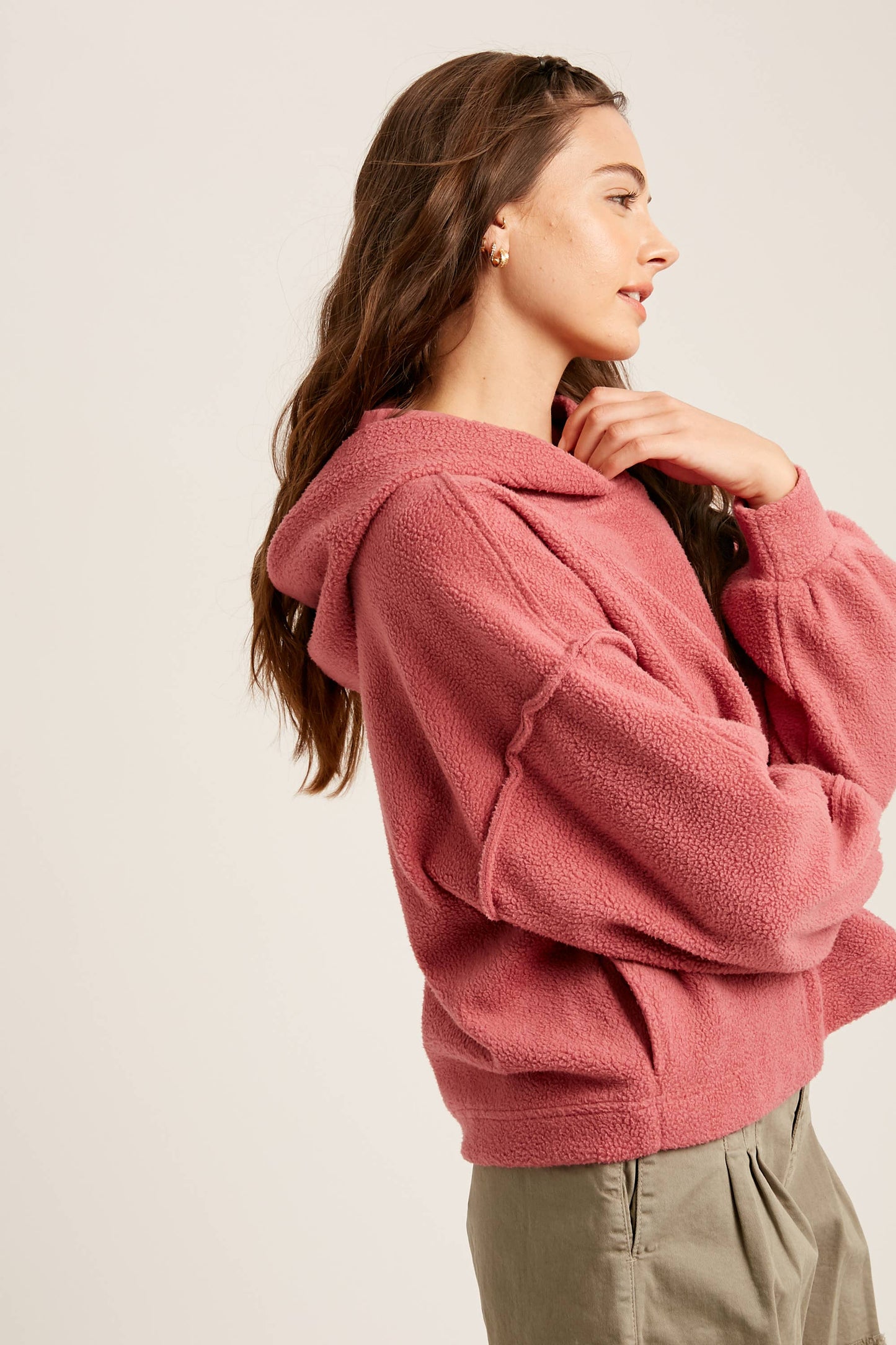 The Evergreen Ease Fleece Hoodie
