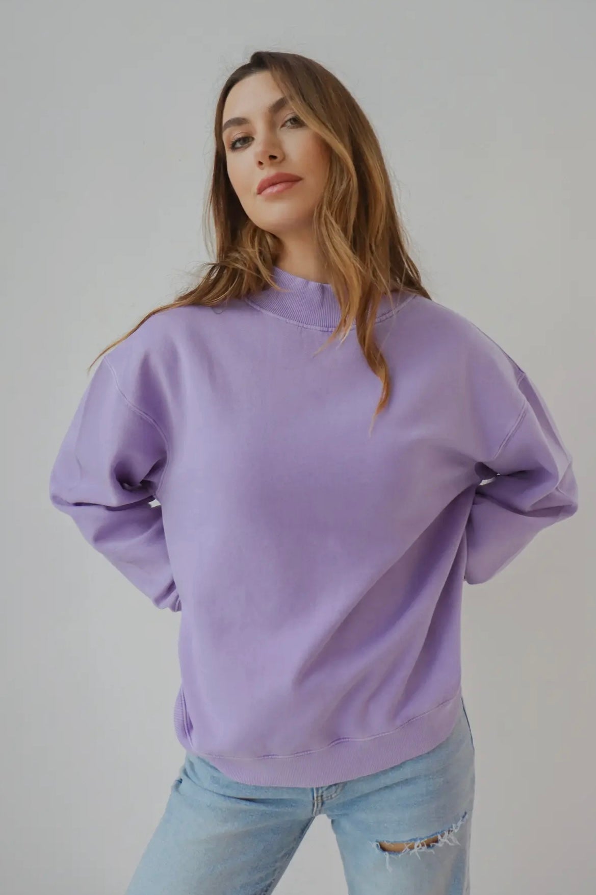 Nantucket Mock-Neck Sweatshirt