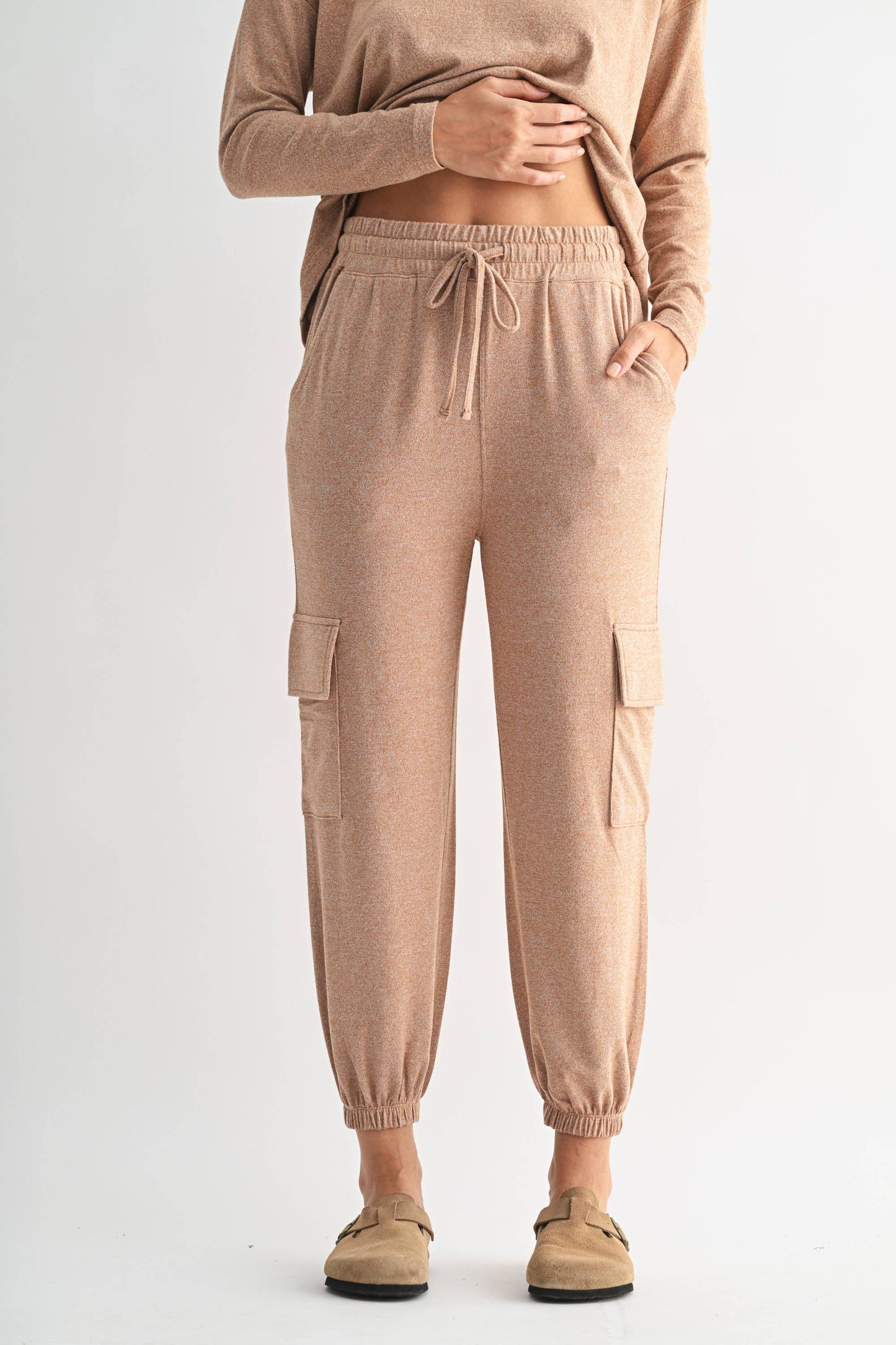 Cloud Kissed Cargo Joggers