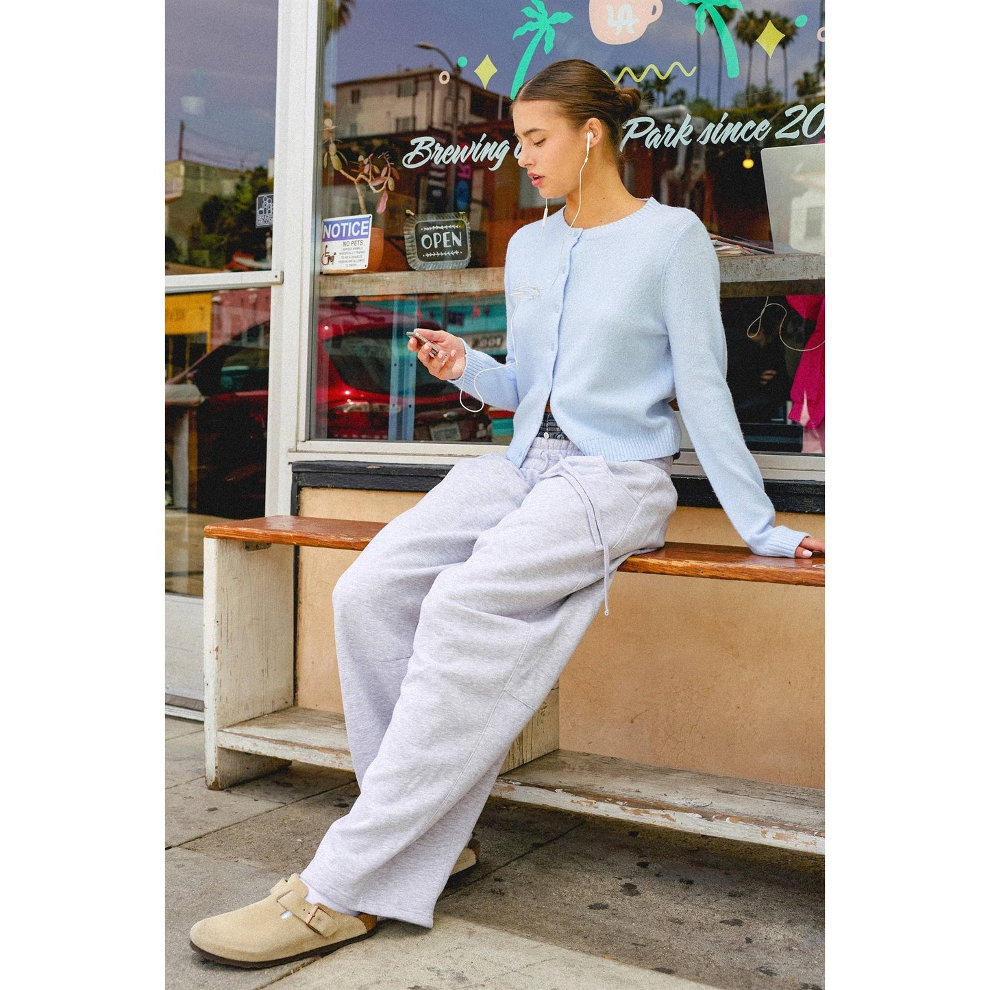 HYFVE - Drawstring Waist Barrel Sweatpants
