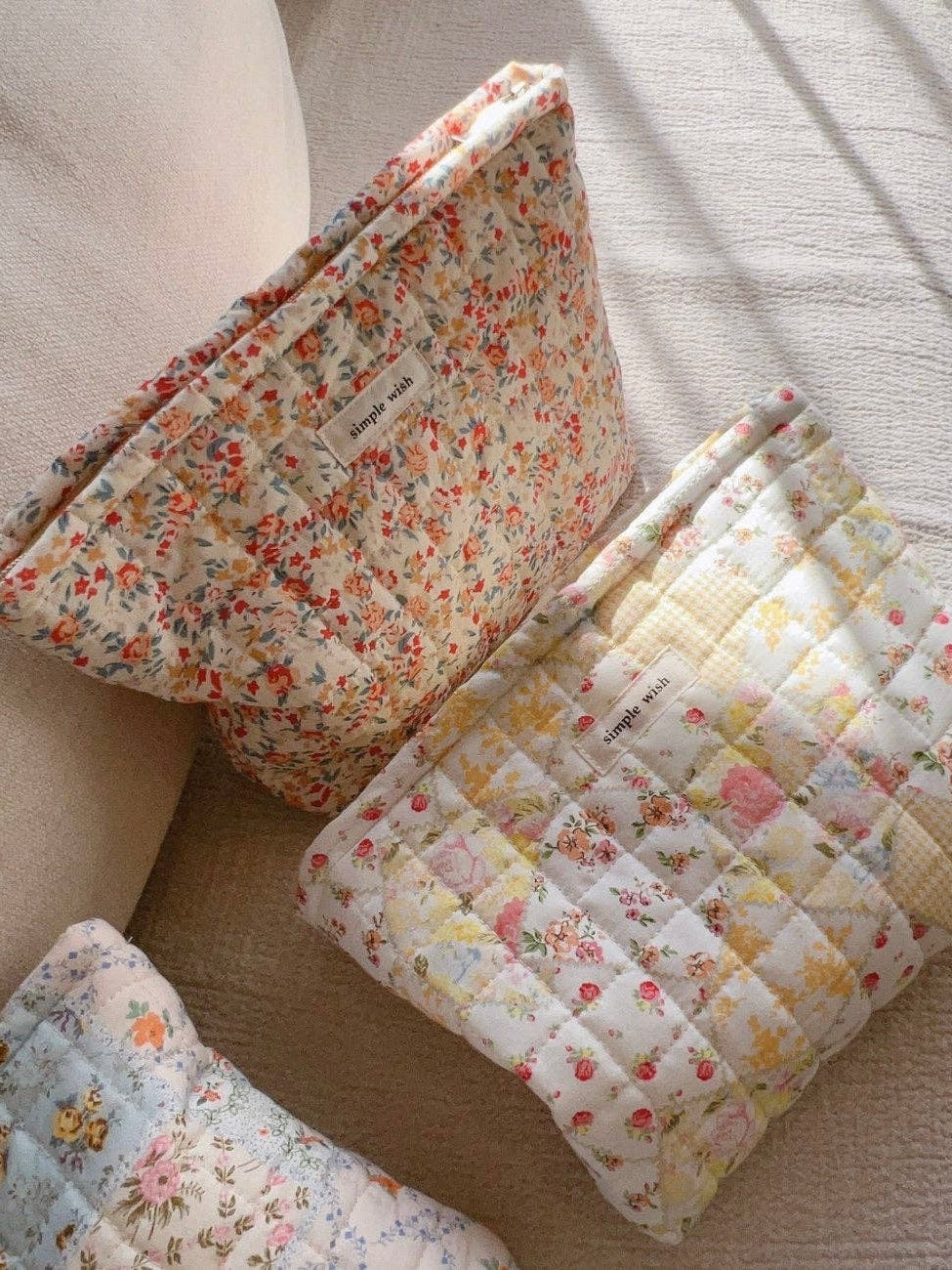 Soft Girl Era Quilted Pouch