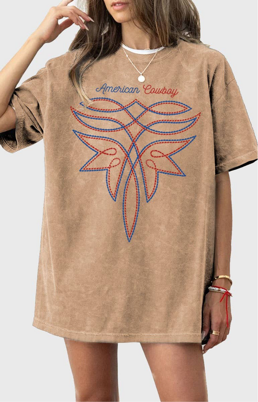 Boot Stitches Babe Tee