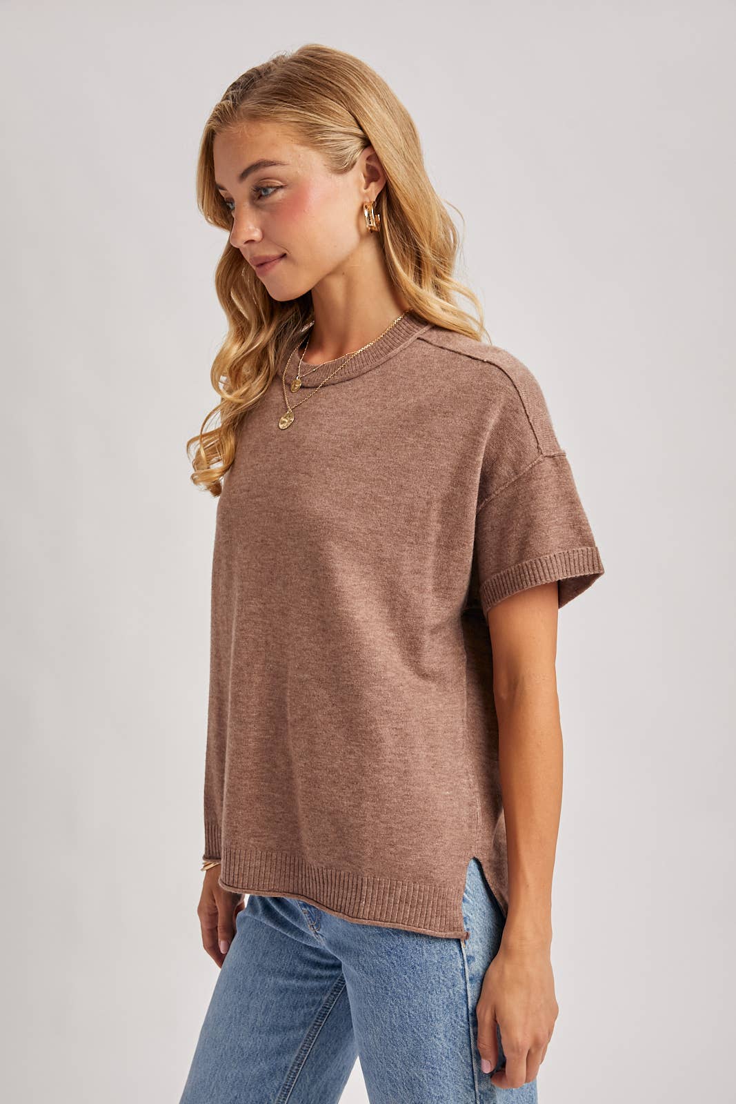 The Everyday Ease Sweater Knit Tee