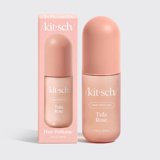 Kitsch Tula Rose hair perfume rose vanilla hair fragrance mist odor neutralizing hair scent travel size
