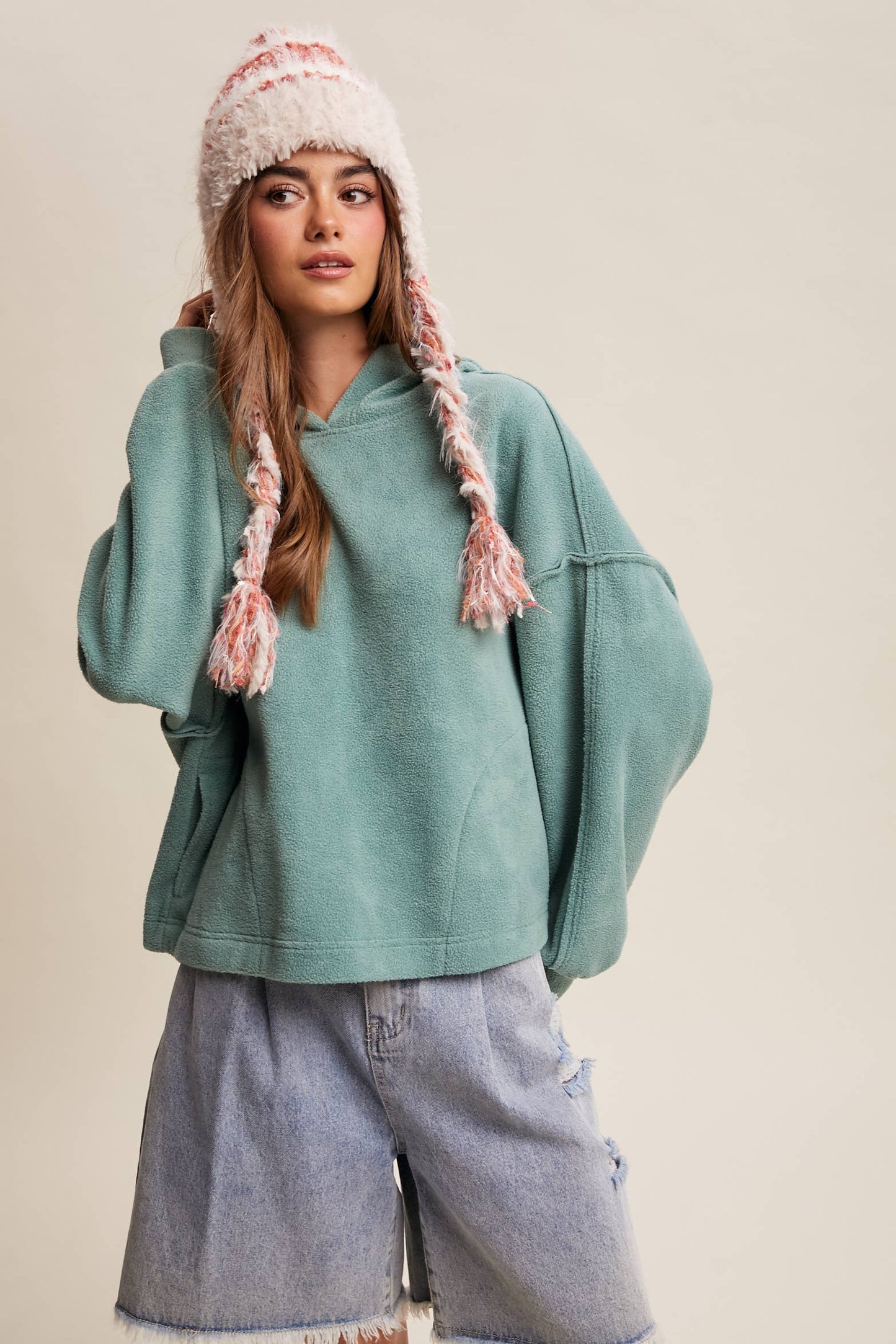 The Evergreen Ease Fleece Hoodie