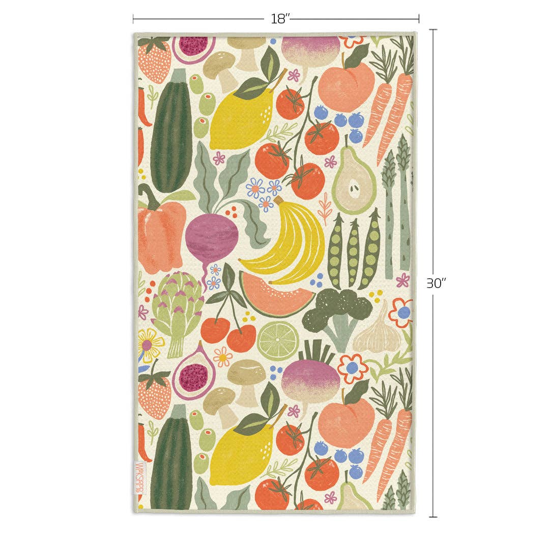 WerkShoppe - Farm Stand Microfiber Kitchen Towel