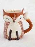 Natural Life Cozy Fox Folk Art Mug