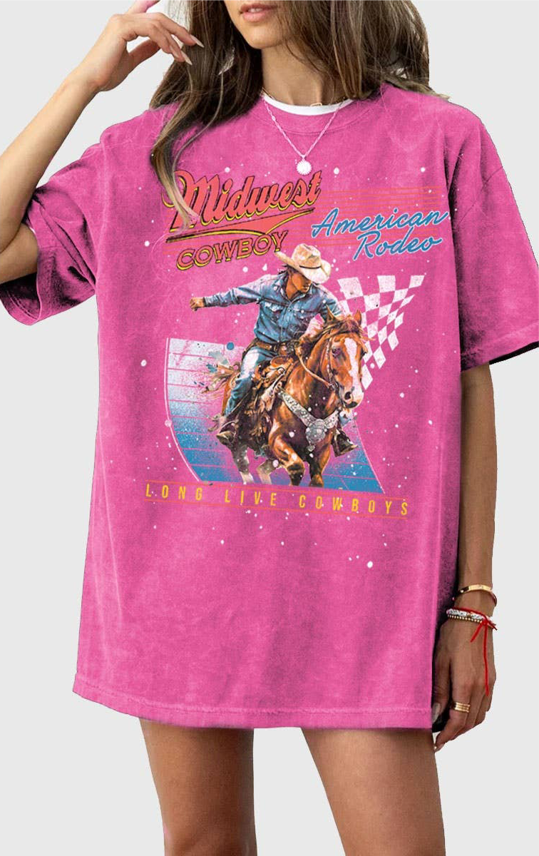 Rodeo Rebel Oversized Tee