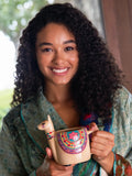 Natural Life Llama Folk Art Mug