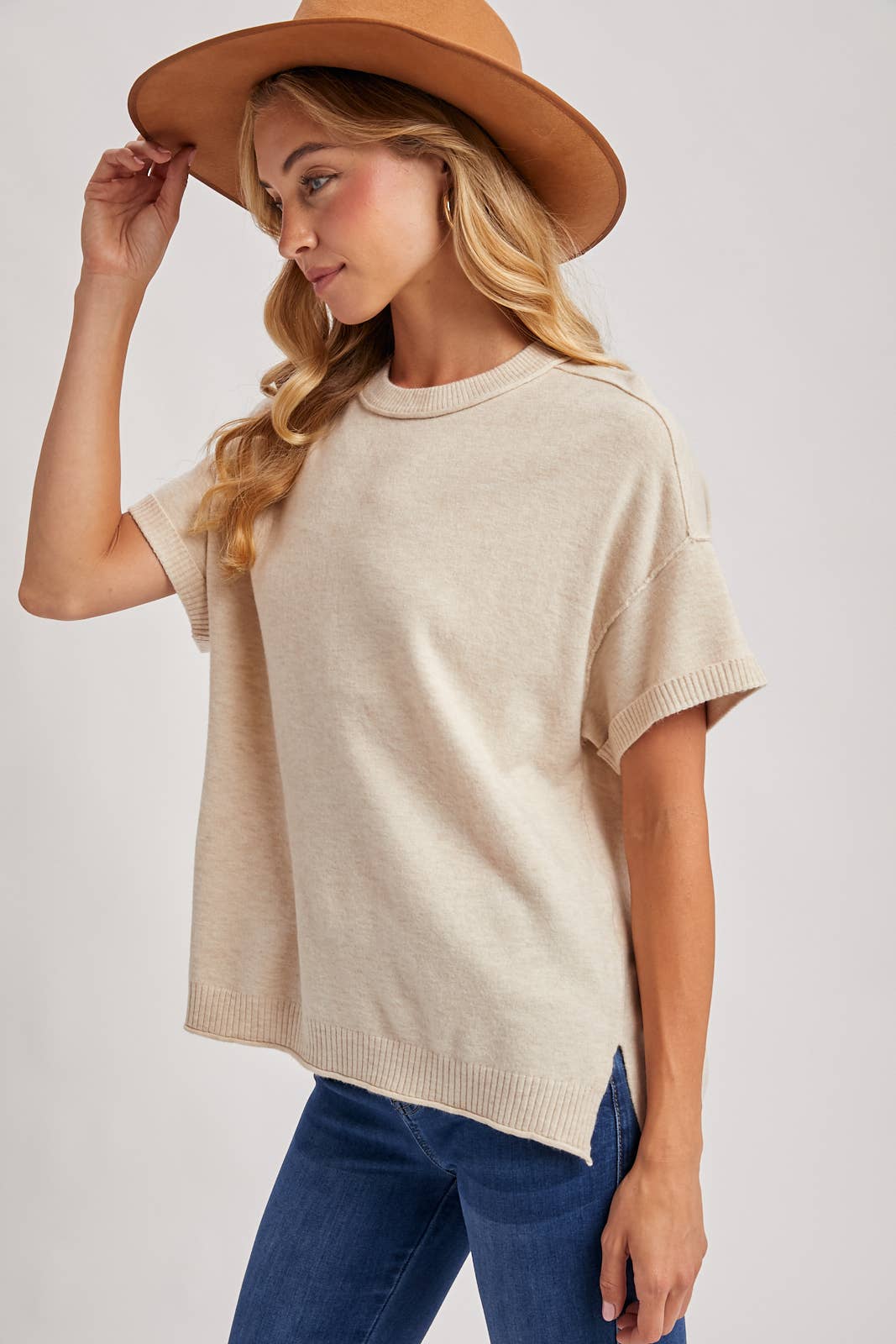 The Everyday Ease Sweater Knit Tee