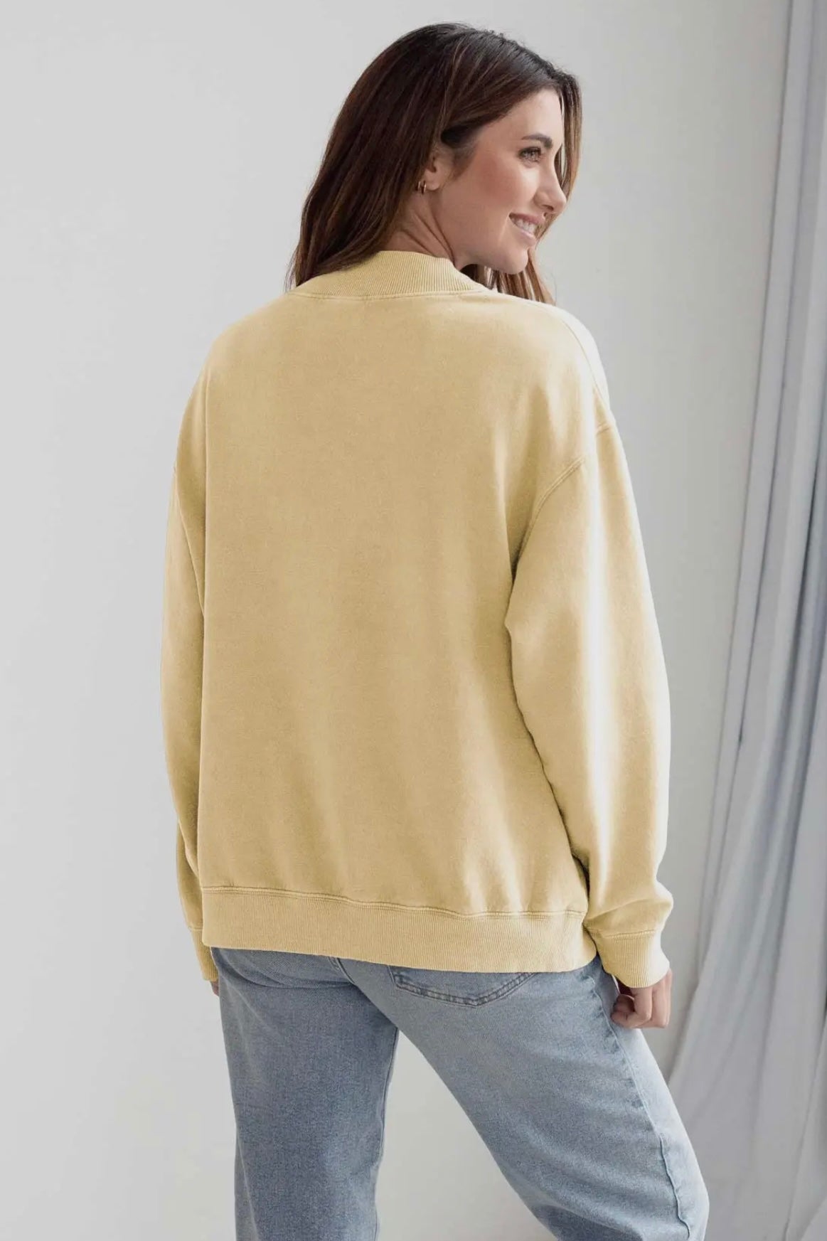 Nantucket Mock-Neck Sweatshirt