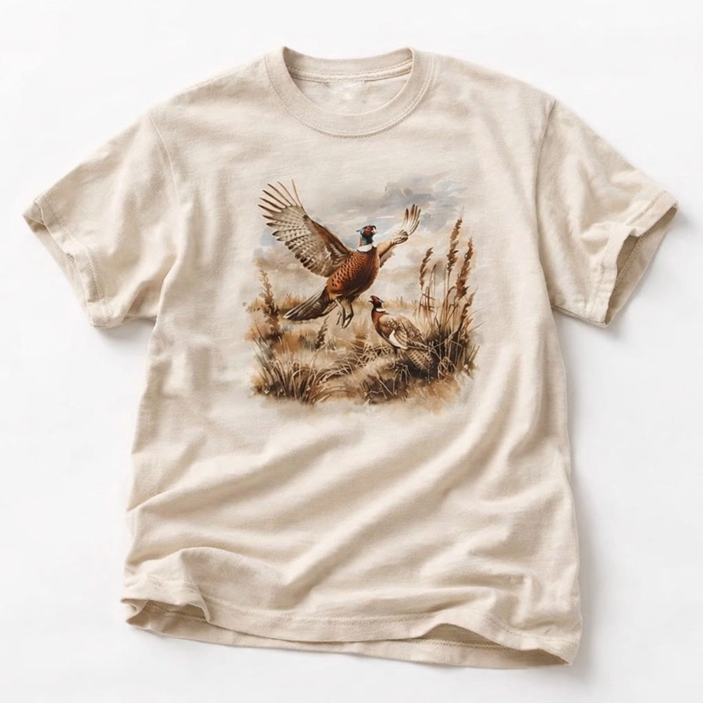 Pheasant Flight Graphic Tee