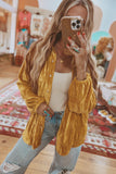 To The Moon Velvet Blouse