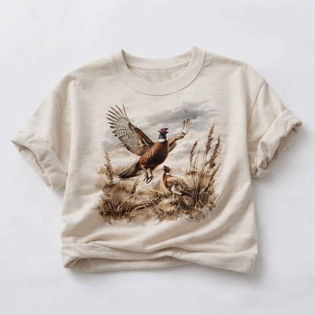 Pheasant Flight Graphic Tee