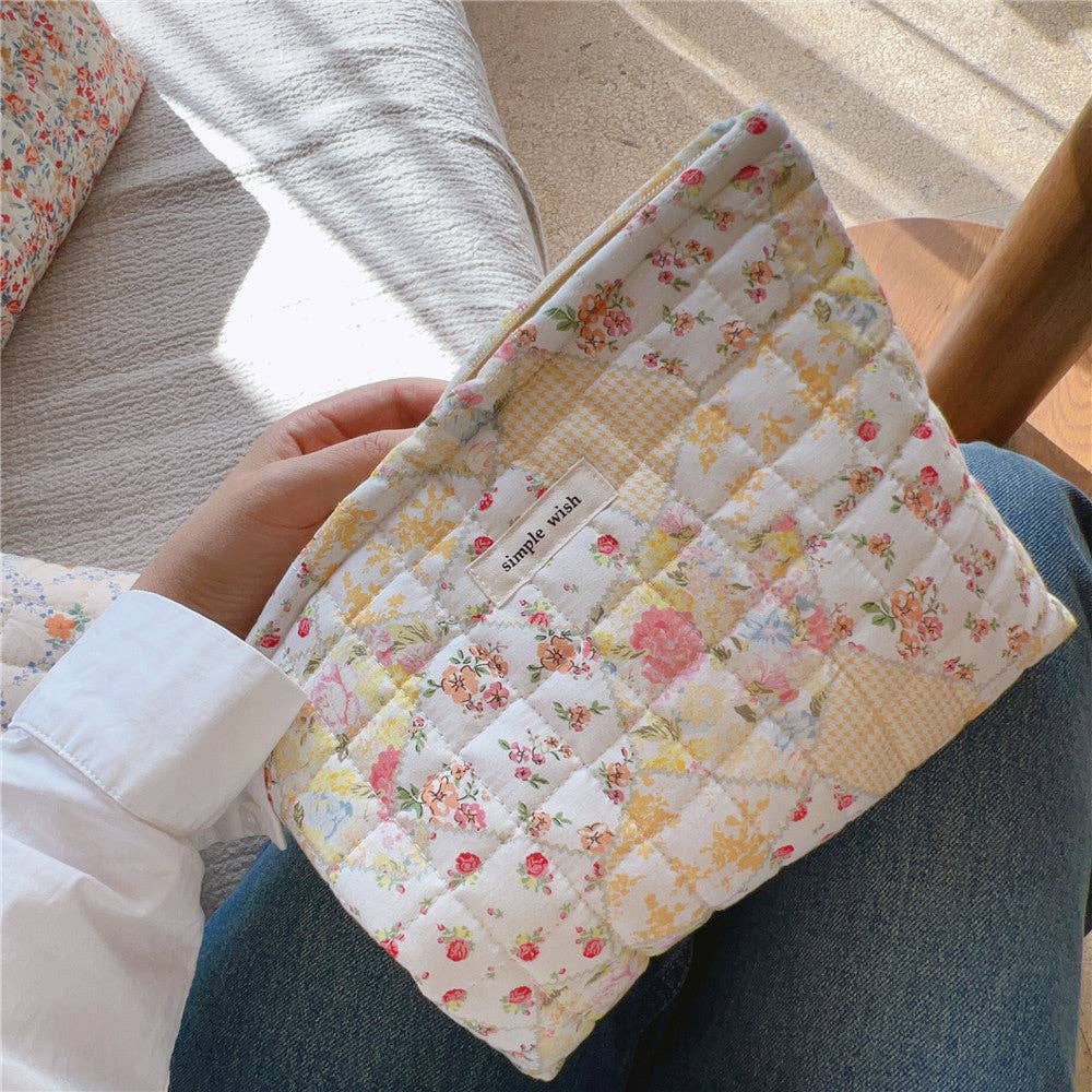 Soft Girl Era Quilted Pouch