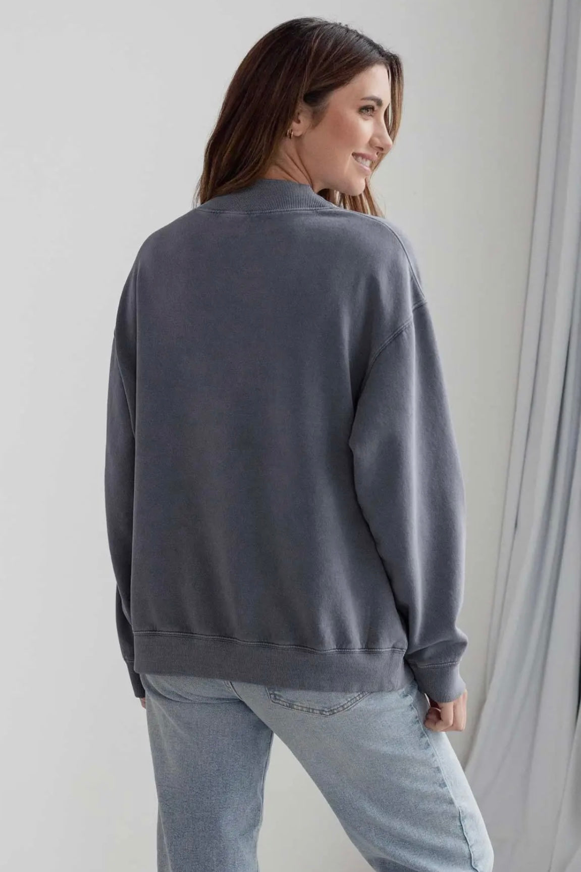 Nantucket Mock-Neck Sweatshirt