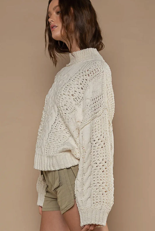 Cozy Cableknit Sweater