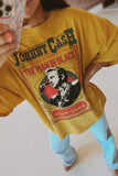 Johnny Cash Live in Concert Tee in Golden Haze