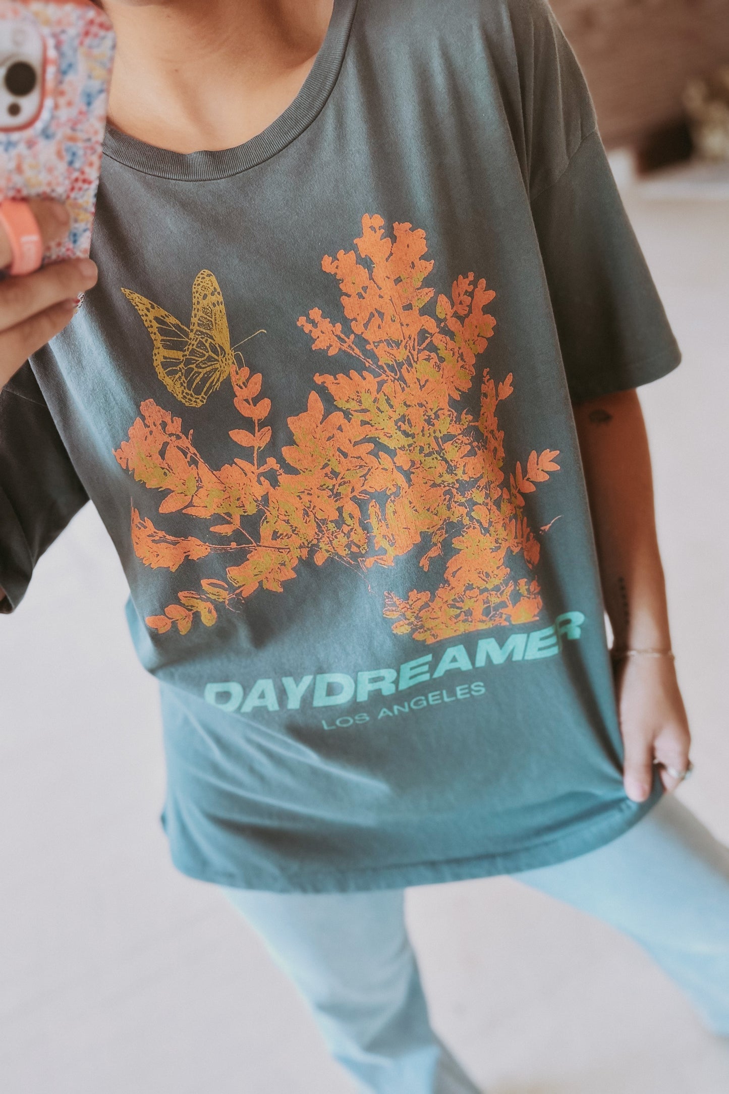 Daydreamer Fall Florals Graphic Tee