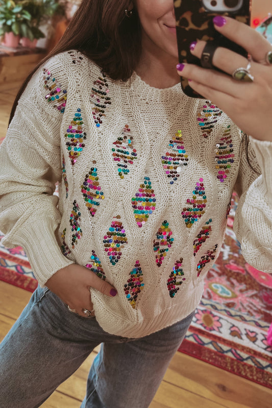 Winter Wonderland Knit Sweater