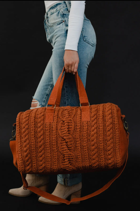 Not Your Average Knit Duffel