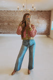 Moxi Mixed Up Sweater Cardi