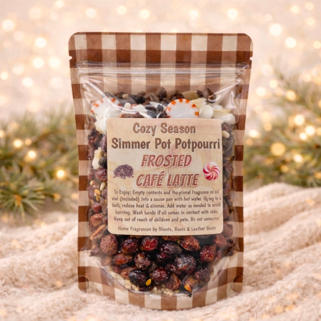 Frosted Café Latte Simmer Pot