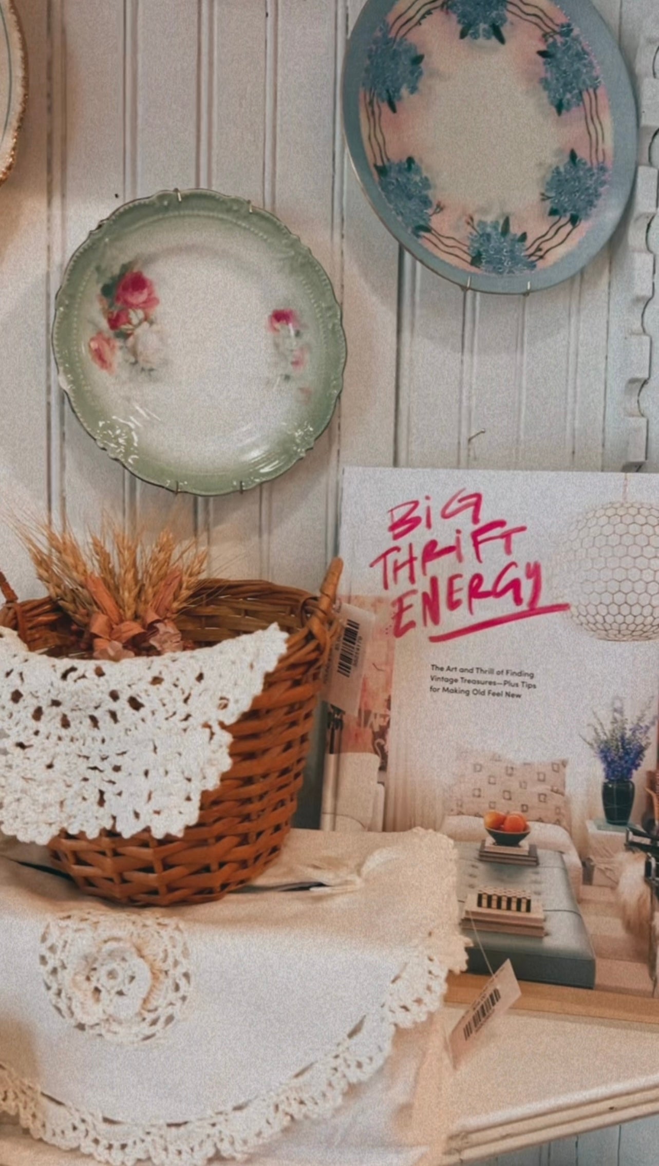 FOUND & Co. Cottage Rose Plate