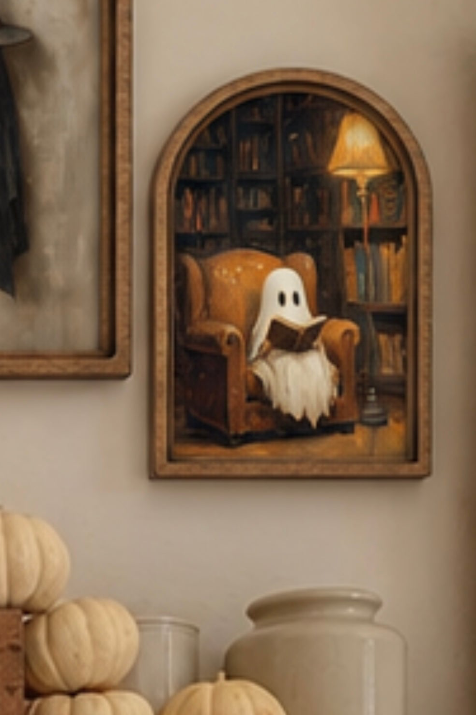 The Little Ghost Library Mini Arch Frame