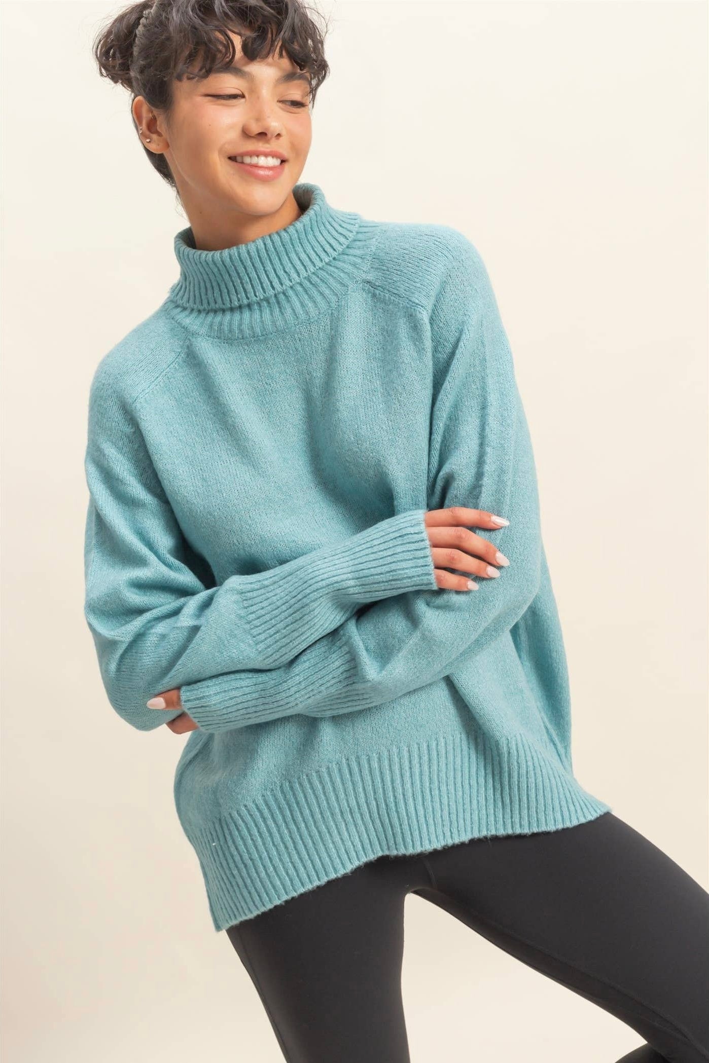 The Haven Mock Neck Knit