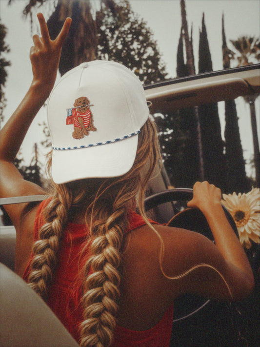 All-American Golden Trucker Hat
