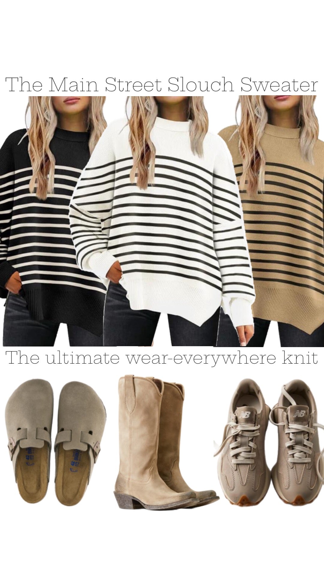 The Main Street Slouch Sweater