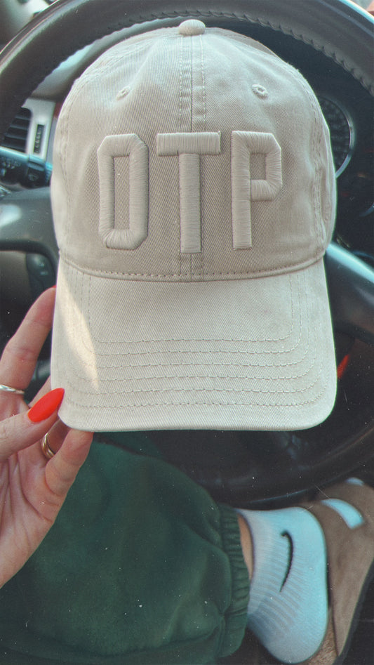 OTP Code Hat - Monochrome Sand