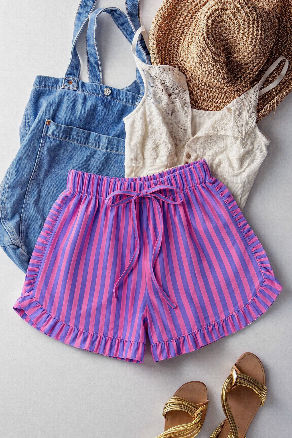 Boardwalk Ruffle Shorts