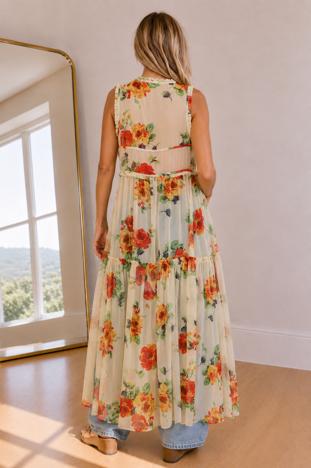 The Wildflower Waltz Duster