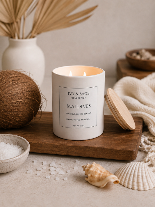 Ivy & Sage Candle | Maldives